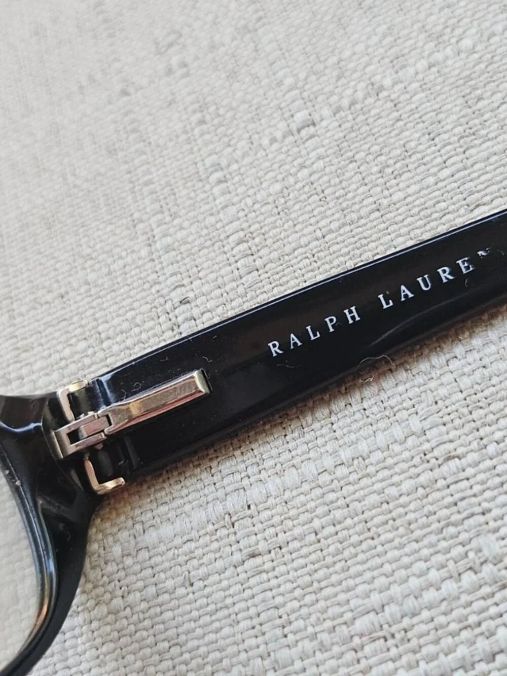 Vintage Ralph Lauren Glasses Frame Black Eyeglasses RL6108 5001 Eyewear Frame